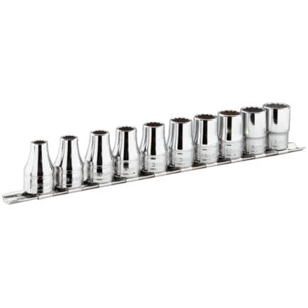 FACOM S.40E - Jeu de 9 douilles 1/2'' sur support métal (8-16 mm)