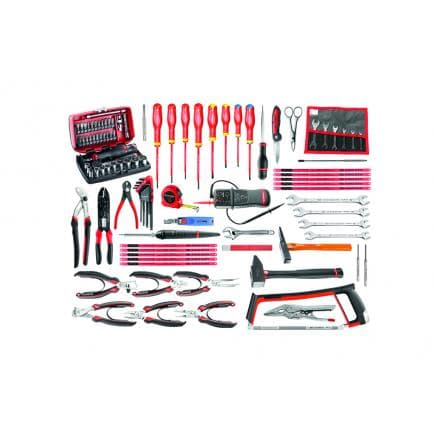 FACOM BST20.E17 - 101-PIECE SET OF ELECTRONIC TOOLS IN TOOL BAG