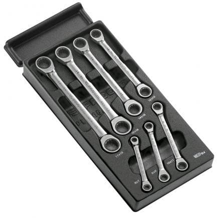 FACOM MODM.64J7 - Assortiment de clés à cliquet en module mousse (7 pièces)