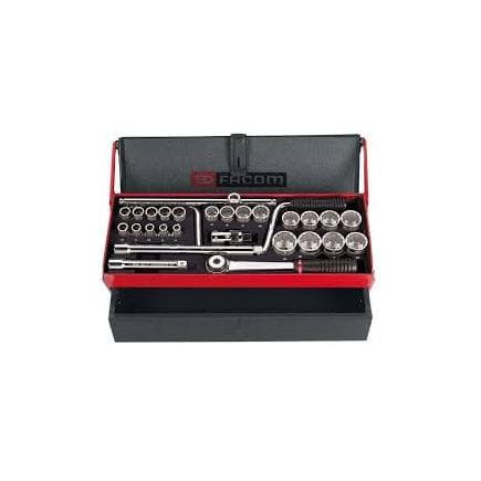 FACOM S.442EP - Assortiment de douilles, cliquet et accessoires 1/2" (27 pièces)