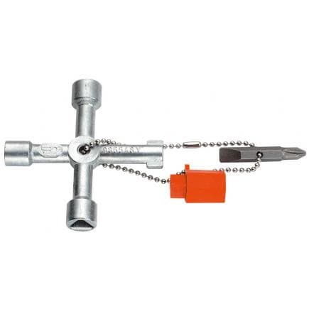 FACOM 985548 - Clé 4 empreintes pour armoires