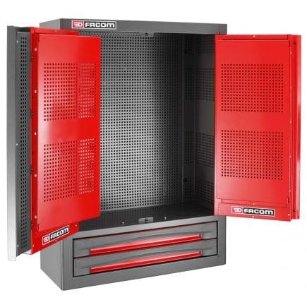FACOM 2202XL - Armoire murale -avec 2 tiroirs et portes - hauteur 1000 mm (vide)