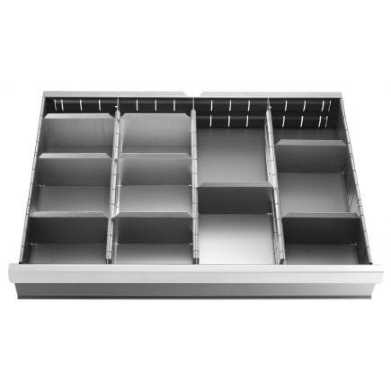 FACOM 2930.C3 - Lot de 8 séparateurs pour tiroir de 125 mm