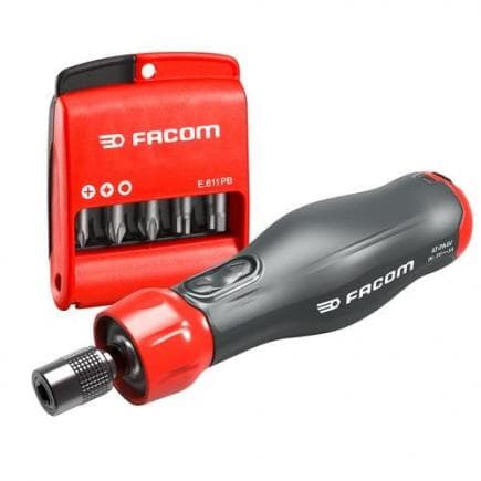 FACOM ATPA4V.J12APB - Assortiment porte-embouts E.612 50 mm et tournevis Protwist 4V (12 pièces)