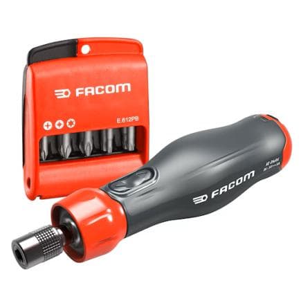 FACOM ATPA4V.J12IPB - Assortiment porte-embouts E.612 50 mm et tournevis Protwist 4V (12 pièces)