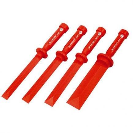 FACOM CR.D4PB - Jeu de 4 grattoirs en plastique polyvalents