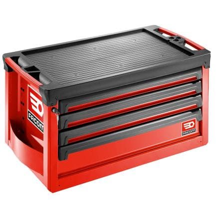 FACOM ROLL.C4M4A - Servante ROLL.4, 4 tiroirs avec 4 modules par tiroir