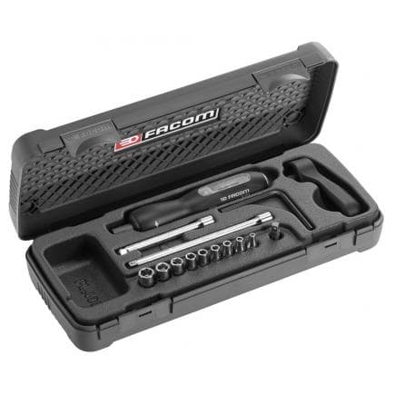 FACOM A.404J1 - Assortiments avec tournevis dynamométrique - douilles 1/4''