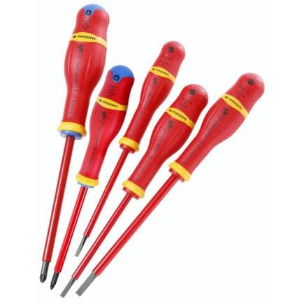FACOM ATD.J5VE - Jeu de tournevis isolés 1000 V PROTWIST®