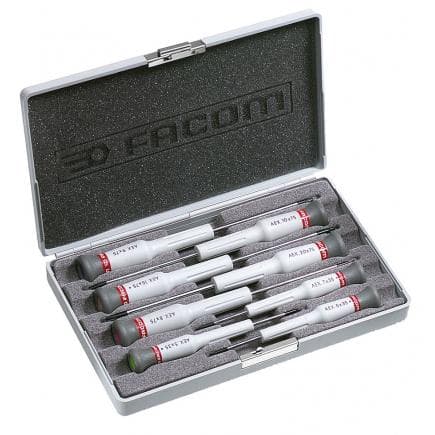 FACOM AEX.J2 - Assortiment de 8 tournevis Micro-Tech® Torx®