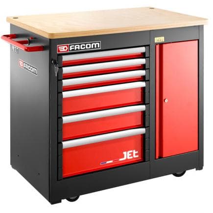 FACOM JET.6MWBA - Établi mobile 6 tiroirs (vide)