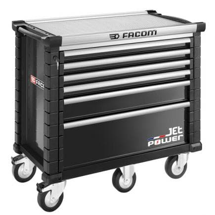FACOM JET.6NM5APOWER - Chariot JET POWER 6 tiroirs avec 5 modules par tiroir (vide)