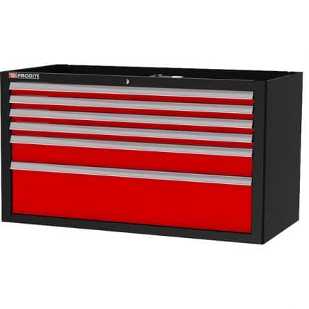 FACOM JLS2-MBD6T - Meuble Jetline avec 6 tiroirs (vide)