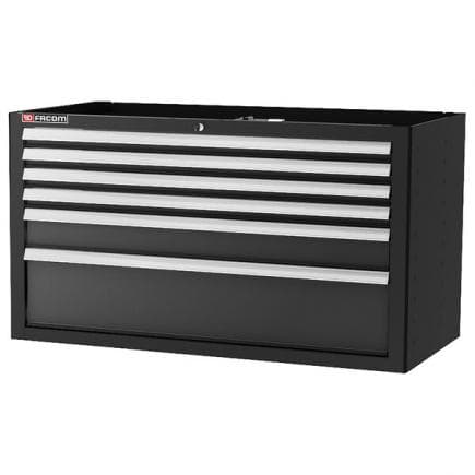FACOM JLS2-MBD6TBS - Meuble Jetline + avec 6 tiroirs, noir