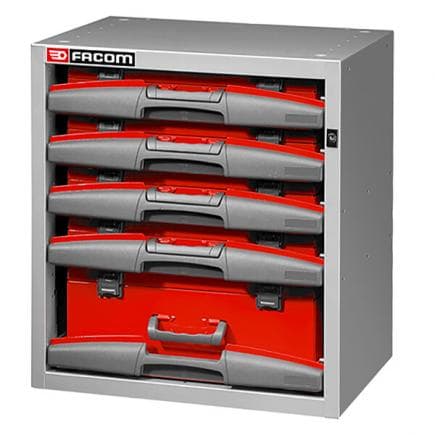 FACOM F50000024 - Petite servante haute avec 5 coffrets amovibles