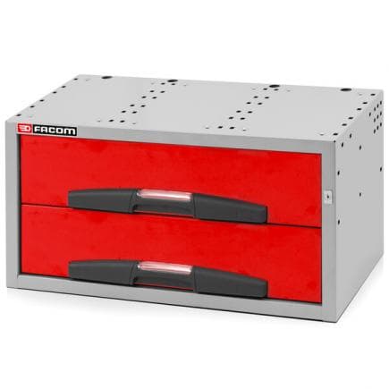 FACOM F50000051 - Servante basse moyenne à 2 tiroirs fixes