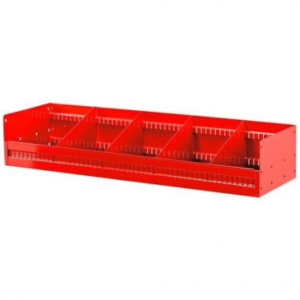 FACOM F50030037 - Étagère inclinée avec 4 séparateurs mobiles 930 x 275 x 185 mm