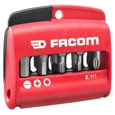 FACOM E.111PB - Jeu de 10 embouts 1/4'' avec porte-embouts 25 mm