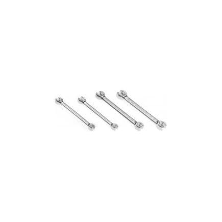 FACOM 43.J4PB - Jeu de clés pour raccords métriques (4 pièces)
