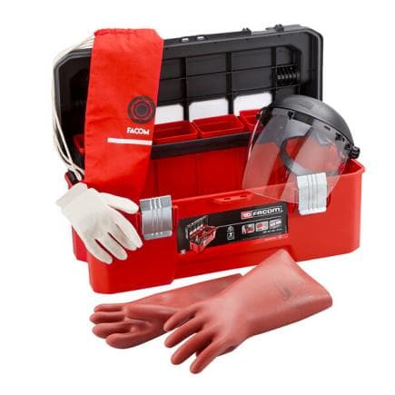 FACOM CM.EPI1 - Kit de protection essentiel pour véhicule électrique (3 pièces)