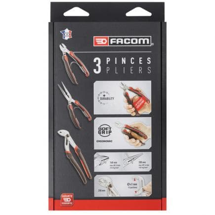 FACOM CPE.A5PB - Jeu de pinces (3 pièces)