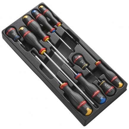 FACOM MOD.AT5 - Module de 10 tournevis Protwist® dont 3 boules