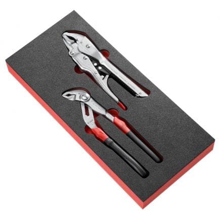 FACOM MODM.PR12 - Module de 2 pinces multiprises en plateau mousse
