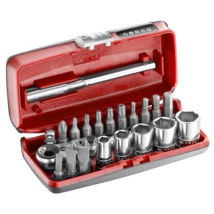 FACOM R1PICO - Coffret de douilles 1/4'' 6 pans métriques