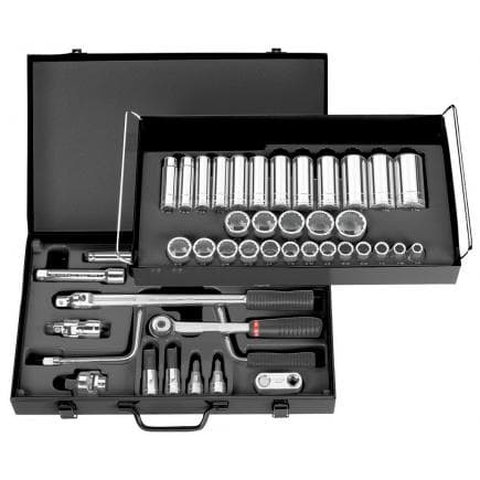 FACOM S.450UP - Coffret de douilles 1/2'' 12 pans, en pouces