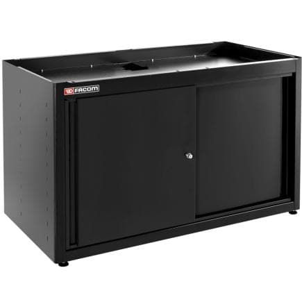 FACOM JLS3-MBDPPBS - Meuble bas double à 2 portes, noir