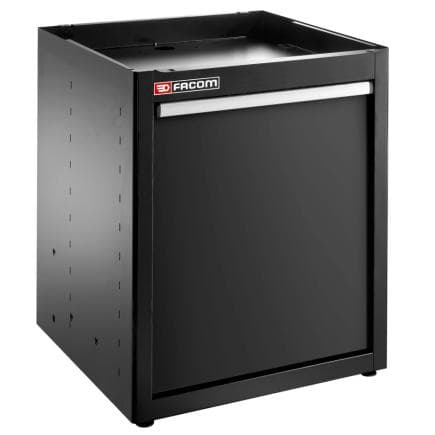 FACOM JLS3-MBSSERBS - Meuble bas simple avec station de tri des déchets, noir