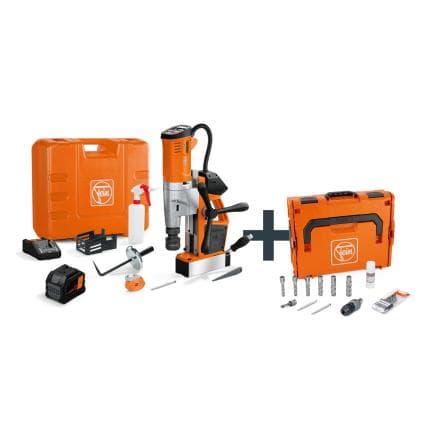 FEIN 71700465000 - AKBU 35 PMQW 18 V AS - Carotteuse universelle sans fil 18V 12Ah (avec 1 batterie et chargeur)