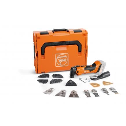 FEIN 71293863000 - MULTIMASTER AMM 500 Plus Top AS - 18V Machine oscillante sans fil - sans batterie au cas où