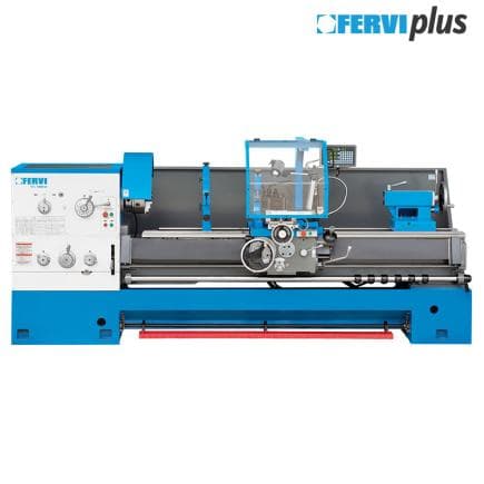 FERVI T085F30 - Tour parallèle avec embrayage et affichage avec distance de 3000 mm entre les centres
