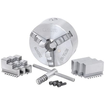 FERVI M075A/080 - Mandrin auto-centrage de précision 3+3+3 mors