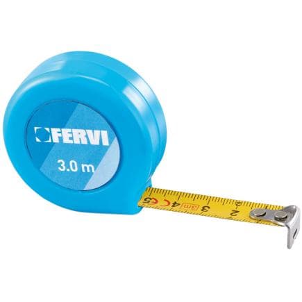 FERVI F813 - Mètre ruban 3m
