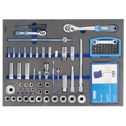 FERVI TM01/070 - Jeu d’outils automobiles sous forme thermoformée souple (194 pièces)