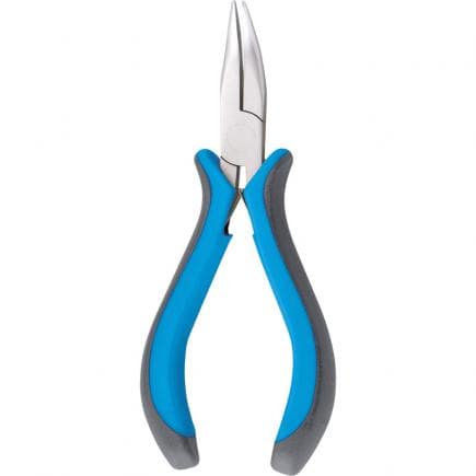 FERVI 0020/2 - Pince électronique à bec courbé 125 mm