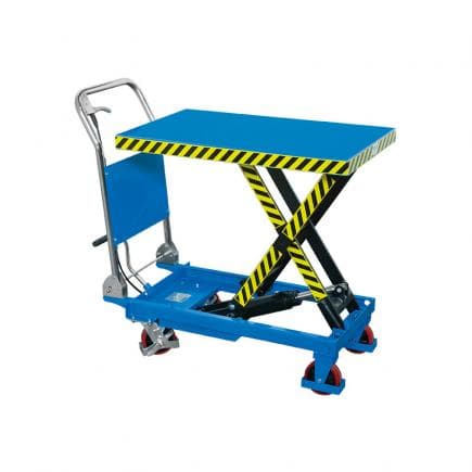 FERVI 0075 - Chariot réglable en hauteur avec une capacité de charge maximale de 300 kg