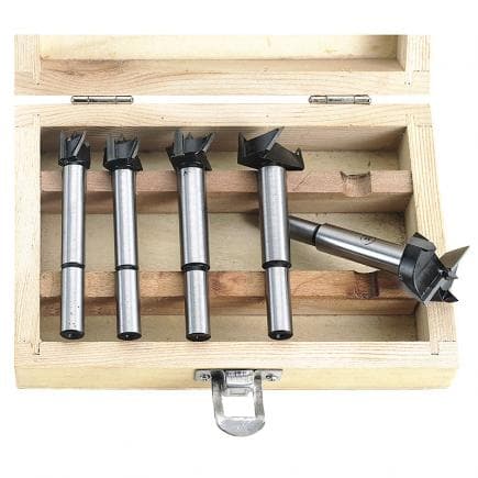 FERVI 0087 - Jeu d'embouts pour charnières avec revêtement en métal dur (5 pcs.)