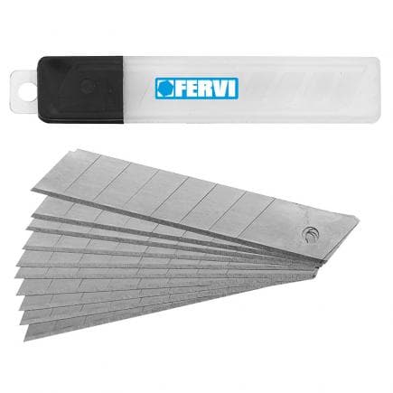 FERVI 0096/L - Jeu de lames pour cutter 104 mm (10 pcs.)