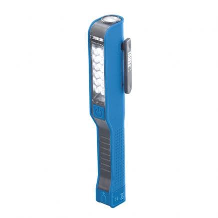 FERVI 0128 - 12+1 Led pocket torch light with magnet