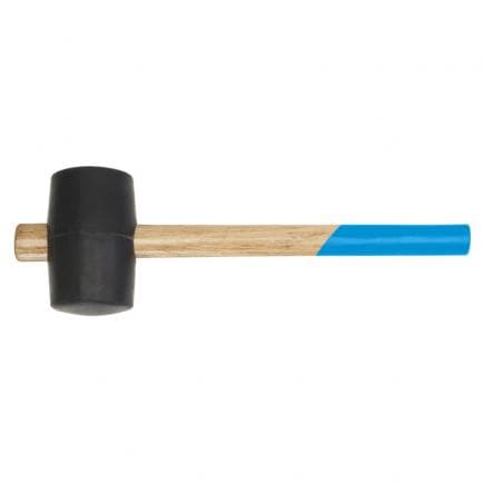 FERVI 0148/500 - Maillet en caoutchouc avec manche en bois