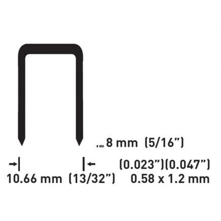 FERVI 0151 - Agrafes (500 pcs.)