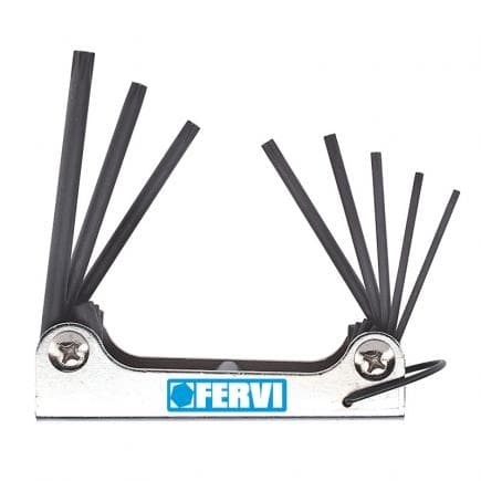 FERVI 0210 - Torx key set (8 pcs.)