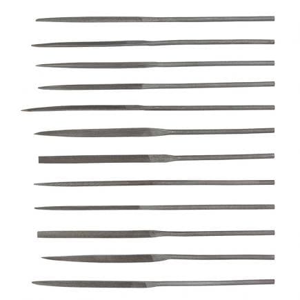 FERVI 0214 - Jeu de limes aiguilles (12 pcs.)
