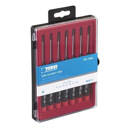 FERVI 0244 - Torx screwdriver set (7 pcs.)