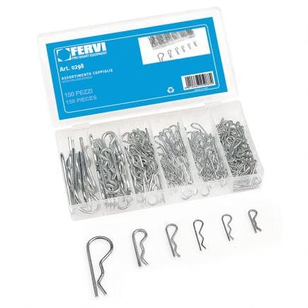 FERVI 0298 - Assortiment d'épingles de sûreté (150 pcs.)