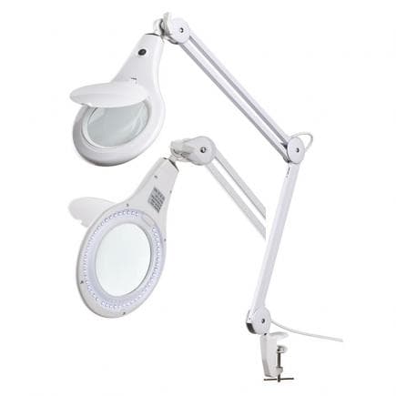 FERVI 0366 - Lampe 56 LED avec lentille 230 V 8 W