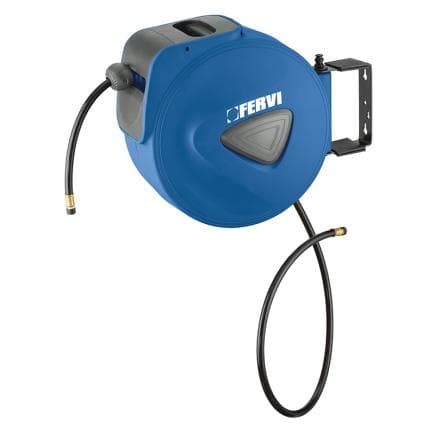 FERVI 0378/1510 - Enrouleur pneumatique 3/8'' ø13,5x9,5 mm auto-rétractable